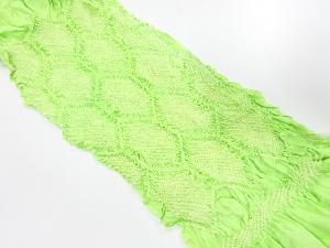 正絹　絞り　帯揚げ